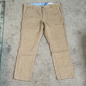 Scullers Crew Fit Stretch Khaki Chinos